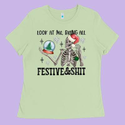 Ladies Tee look at me being all festive and shit
