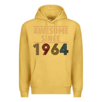 Antique Gold Awesome Since 1964 Premium Hoodie - Bettercallsaul