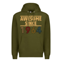 Army Green Awesome Since 1964 Premium Hoodie - Bettercallsaul