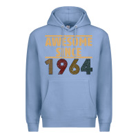 Colony Blue Awesome Since 1964 Premium Hoodie - Bettercallsaul