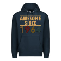 Navy Awesome Since 1964 Premium Hoodie - Bettercallsaul