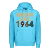 Ocean Blue Awesome Since 1964 Premium Hoodie - Bettercallsaul