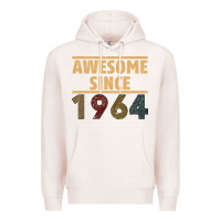 Pale Pink Awesome Since 1964 Premium Hoodie - Bettercallsaul