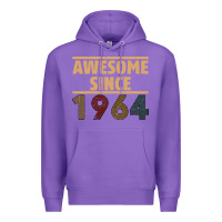 Purple Awesome Since 1964 Premium Hoodie - Bettercallsaul