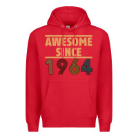 Red Awesome Since 1964 Premium Hoodie - Bettercallsaul