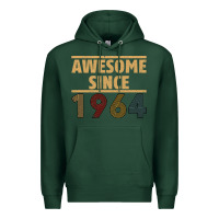 Sports Green Awesome Since 1964 Premium Hoodie - Bettercallsaul
