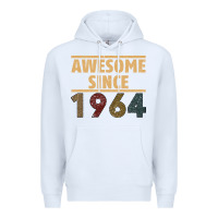 White Awesome Since 1964 Premium Hoodie - Bettercallsaul