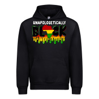Black unapologetically black Urban Hoodie - CowGirlArtShop