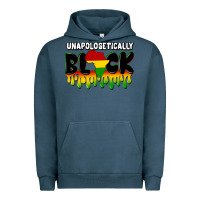Pigment Midnight Navy unapologetically black Urban Hoodie - CowGirlArtShop