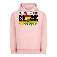Pigment Salmon unapologetically black Urban Hoodie - CowGirlArtShop