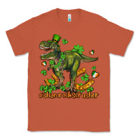 Copper shamrockscrusher t rex and horseshoe Classic Tee - AdoDesignShop