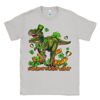 Moon Dust shamrockscrusher t rex and horseshoe Classic Tee - AdoDesignShop