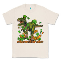 Natural shamrockscrusher t rex and horseshoe Classic Tee - AdoDesignShop