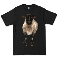 Black suffolk ewe front Premium Tee - BarkalooDesign