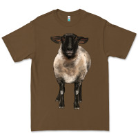 Cacao suffolk ewe front Premium Tee - BarkalooDesign