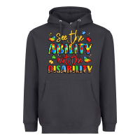Smoke see the ability not the disability Heavyweight Hoodie - LillyAllenDesigns