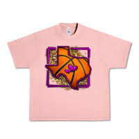 Salmon leopard basketball texas map Urban Heavy Tee - Jasminsmagicworld
