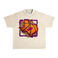 Sandshell leopard basketball texas map Urban Heavy Tee - Jasminsmagicworld