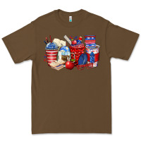 Cacao 4th of july teacher coffee cups Premium Tee - Zillion Design Studio