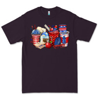 Plum 4th of july teacher coffee cups Premium Tee - Zillion Design Studio