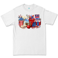 White 4th of july teacher coffee cups Premium Tee - Zillion Design Studio