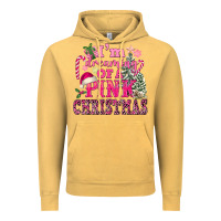 Vintage Mustard I Am Dreaming Of A Pink Christmas Vintage Hoodie - FaDigitalArtStudio