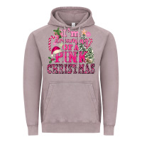 Vintage Zinc I Am Dreaming Of A Pink Christmas Vintage Hoodie - FaDigitalArtStudio