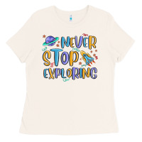 Bone never stop exploring Ladies Tee - MaliasSmallBusiness