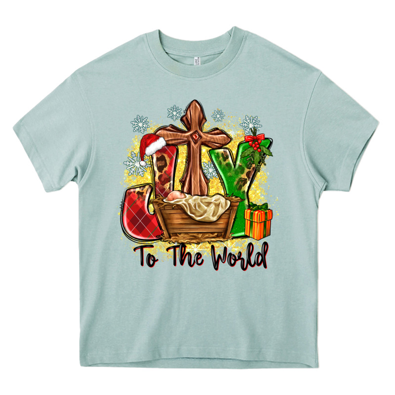 Joy To The World Heavy Core Tee by Zillion Design Studio | Teevron
