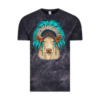 Cloud Black charolais indian headdress Vintage Tee - JahusDesignShop