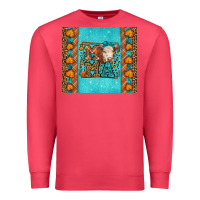 Cardinal Western Fall Cow Mama Premium Sweatshirt - LillyAllenDesigns