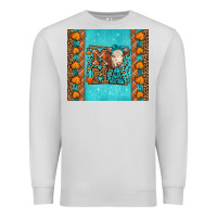 Dove Grey Western Fall Cow Mama Premium Sweatshirt - LillyAllenDesigns