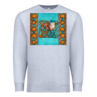 Heather Grey Western Fall Cow Mama Premium Sweatshirt - LillyAllenDesigns