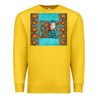 Lemon Western Fall Cow Mama Premium Sweatshirt - LillyAllenDesigns