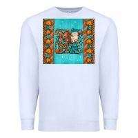 White Western Fall Cow Mama Premium Sweatshirt - LillyAllenDesigns