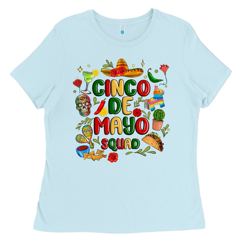 Cinco De Mayo Squad Ladies Tee by JahusDesignShop | Teevron