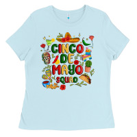 Baby Blue cinco de mayo squad Ladies Tee - JahusDesignShop