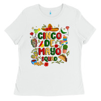 White cinco de mayo squad Ladies Tee - JahusDesignShop