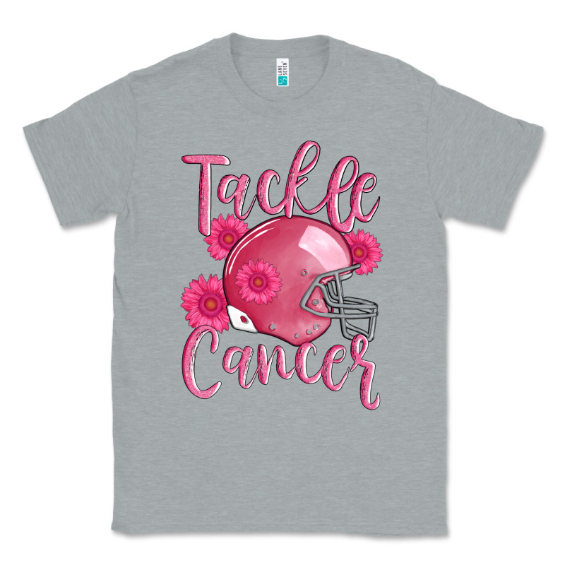 Tackle Cancer Helmet Classic Tee by AdoDesignShop | Teevron