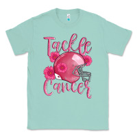 Seafoam tackle cancer helmet Classic Tee - AdoDesignShop