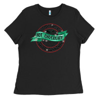 Black reindeer brewed santa approved Ladies Tee - MaliasSmallBusiness