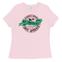 Bubblegum Pink reindeer brewed santa approved Ladies Tee - MaliasSmallBusiness
