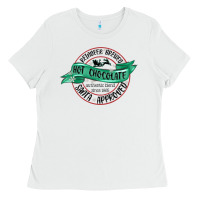 White reindeer brewed santa approved Ladies Tee - MaliasSmallBusiness