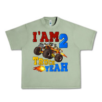 Oil Green i'am two truck yeah Urban Heavy Tee - Artiststas