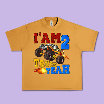 I'am Two Truck Yeah Urban Heavy Tee Designed By Artiststas