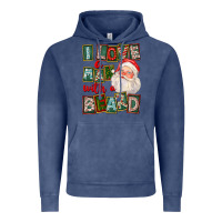 Vintage Denim I Love A Man With A Beard Vintage Hoodie - FaDigitalArtStudio