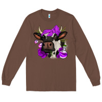 Chestnut halloween roses cow Long Sleeve Tee - Jasminsmagicworld