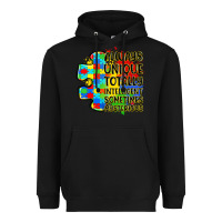 Black always unique totally intelligent sometimes myster Heavyweight Hoodie - LillyAllenDesigns