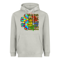 Moon Dust always unique totally intelligent sometimes myster Heavyweight Hoodie - LillyAllenDesigns