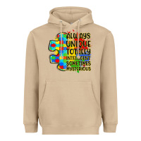 Mushroom always unique totally intelligent sometimes myster Heavyweight Hoodie - LillyAllenDesigns